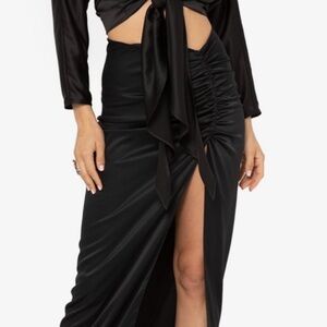 Just Bee Queen - Farah satin skirt